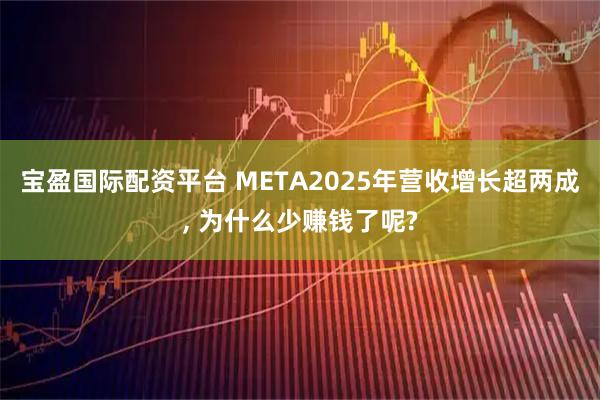 宝盈国际配资平台 META2025年营收增长超两成, 为什么少赚钱了呢?