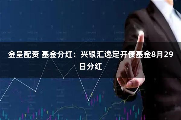 金呈配资 基金分红：兴银汇逸定开债基金8月29日分红
